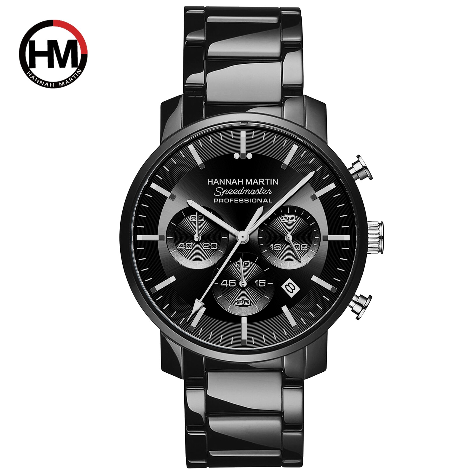 2024 new cross-border six-pin multi-function business men's waterproof calendar watch temperament men's watch factory wholesale - Image 2