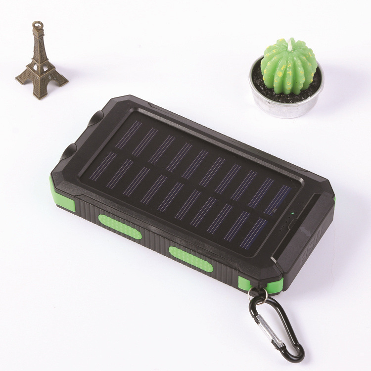 Wholesale foreign trade outdoor waterproof solar power bank 20000mah large capacity compass mobile power cross-border - Image 9
