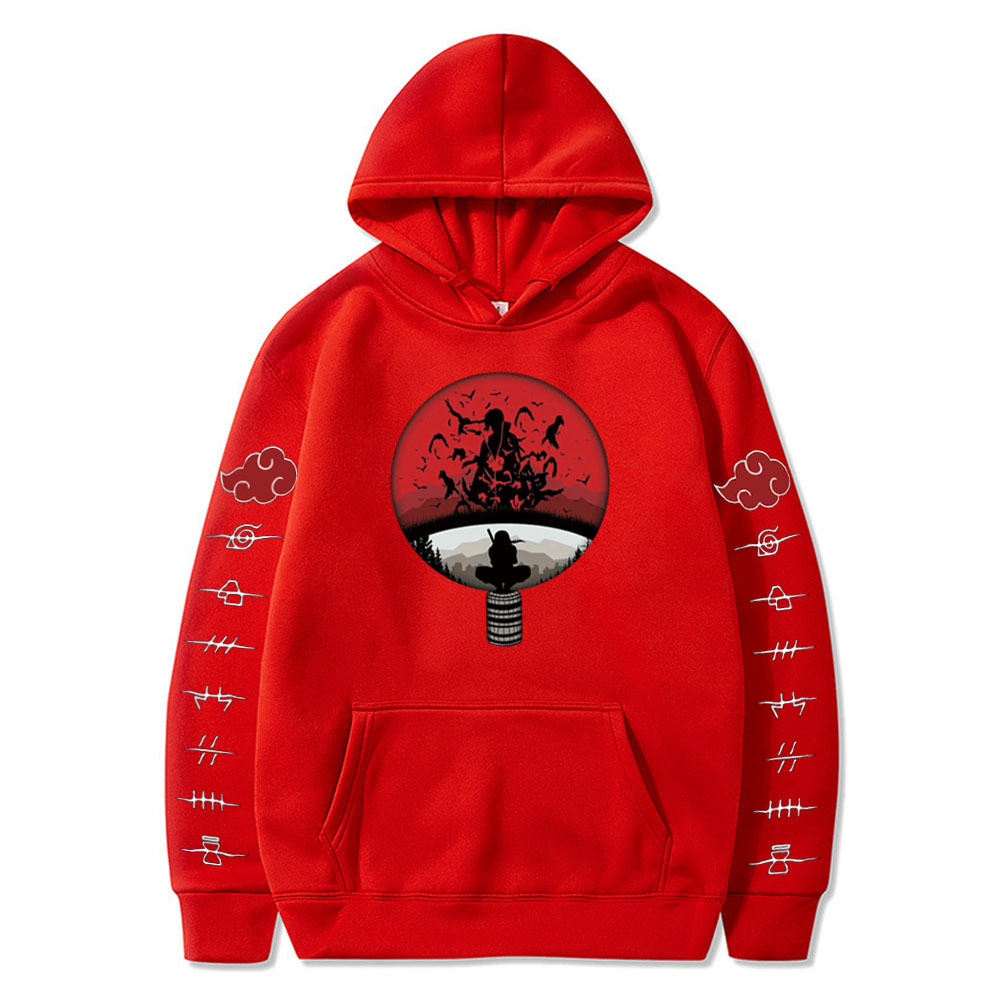 Naruto Printed Sweatshirt Hoodie with round fans - Image 10