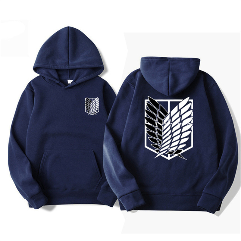 2023 Attack on Titan printed hoodie sweatshirt - Image 3