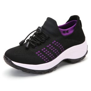 Women's Mesh Wedge Shoes
