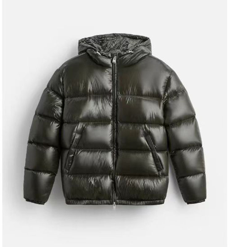 Winter men's cotton jacket solid color cold-proof high-end cotton jacket men's cotton jacket cross-border men's clothing - Image 5