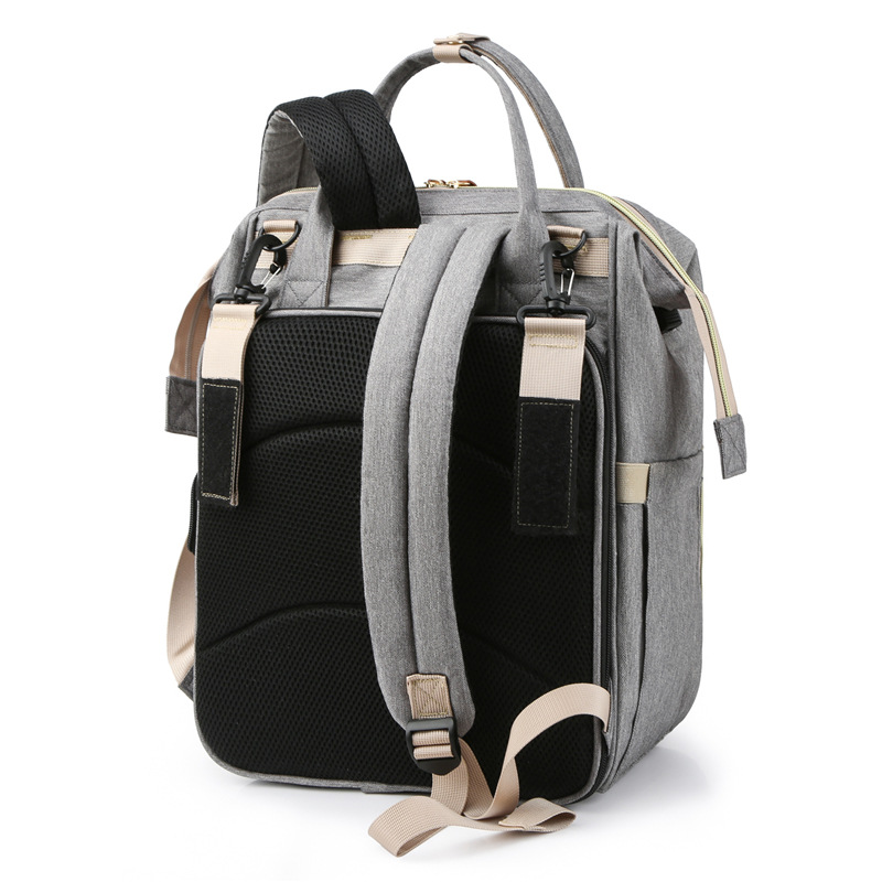 Cross-border integrated bed bag mommy bag multifunctional mother and baby bag fashionable large-capacity portable ladies mommy bag - Image 4
