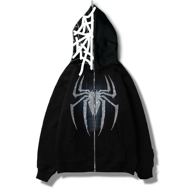 2022 foreign trade cross-border new style European and American ins women's clothing autumn and winter Y2K butterfly print loose hoodie sweatshirt - Image 10