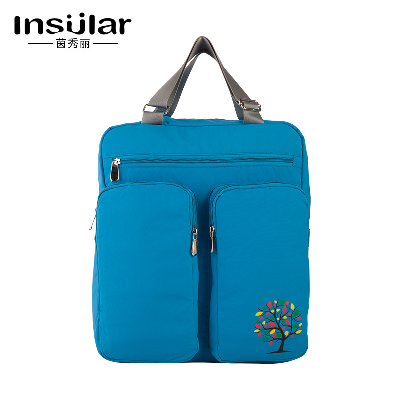 New cross-border multifunctional mommy bag, shoulder bag for maternity, large capacity mother and baby bag, portable bag for pregnant women - Image 6