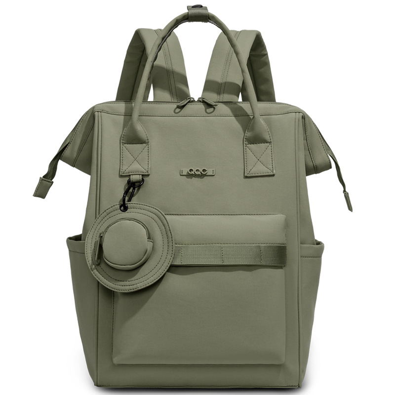 Cross-border Japanese style large capacity diaper bag, multi-functional compartment outdoor portable mother and baby bag, simple and customizable backpack - Image 10