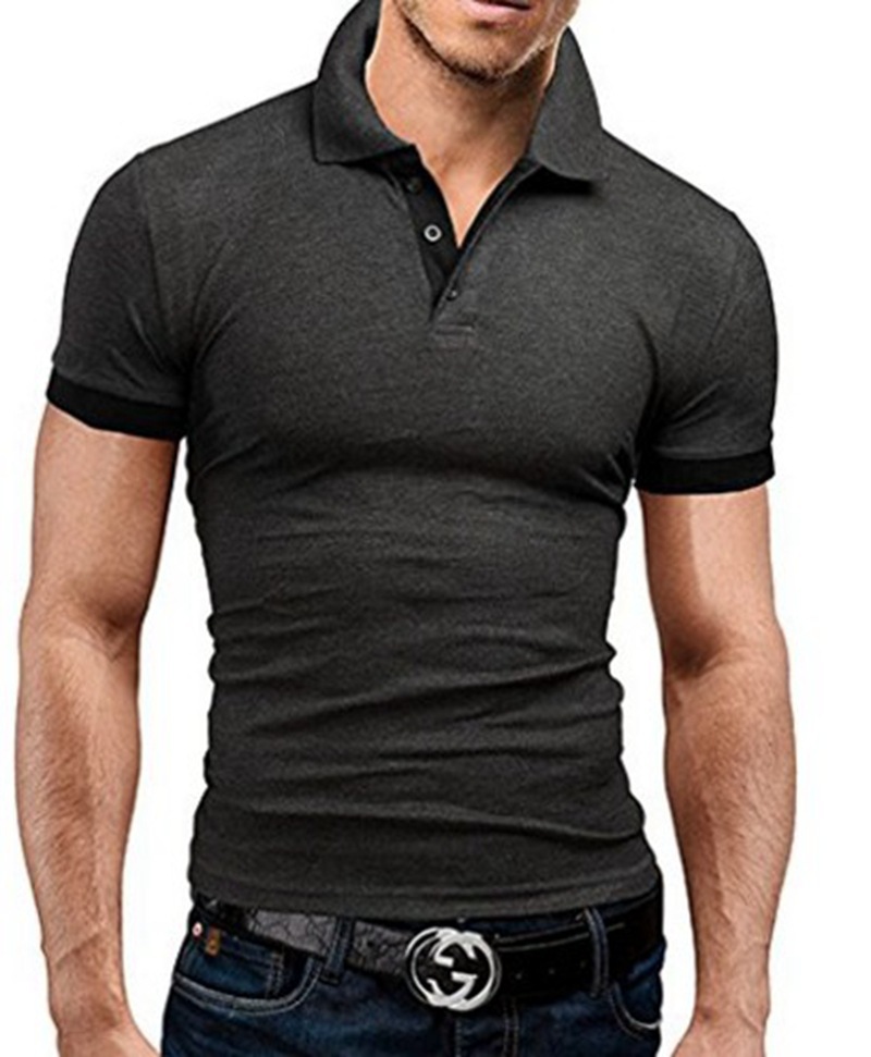 New listing summer t-shirt Paul men's short-sleeved top popular fashion polo shirt - Image 5