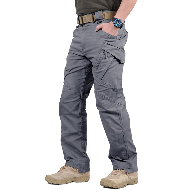 Sales of X9 plaid pants waterproof polyester cotton commuter instructor tactical pants a variety of colors camouflage casual outdoor plaid pants - Image 7