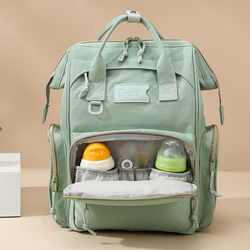 Mommy bag new style multi-pocket large size mother and baby bag outdoor travel multi-function splash-proof lightweight mommy bag