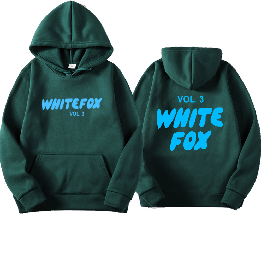 European and American cross-border spring, autumn and winter new sweater suits fashion sports LOGO long-sleeved pullover hooded sweater 1 piece set - Image 8