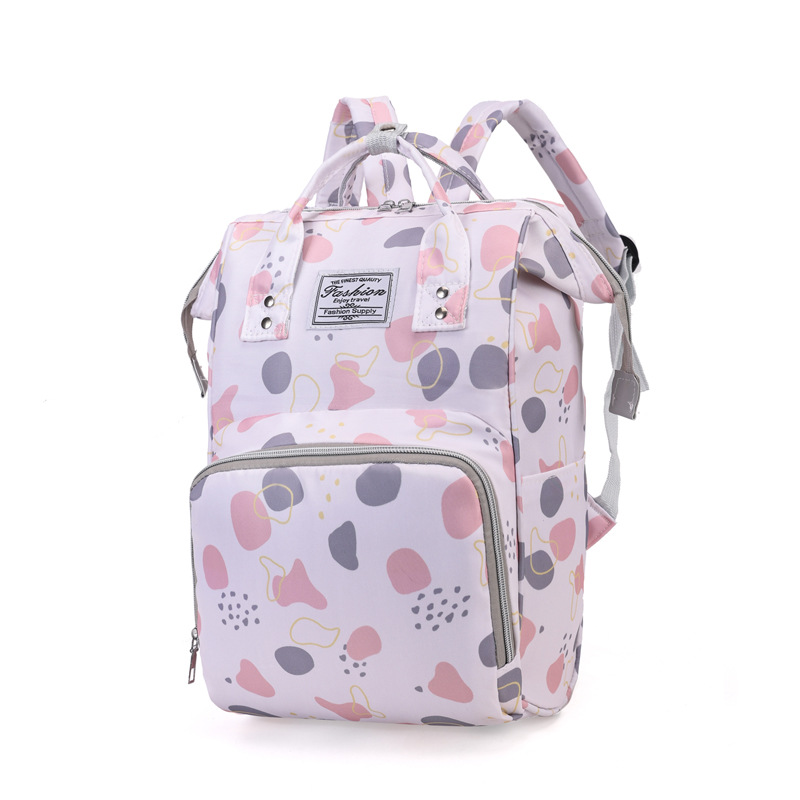 15 color printing mommy bag new fashion mother and baby bag for mom to go out and take the baby large capacity mommy bag gift list - Image 5