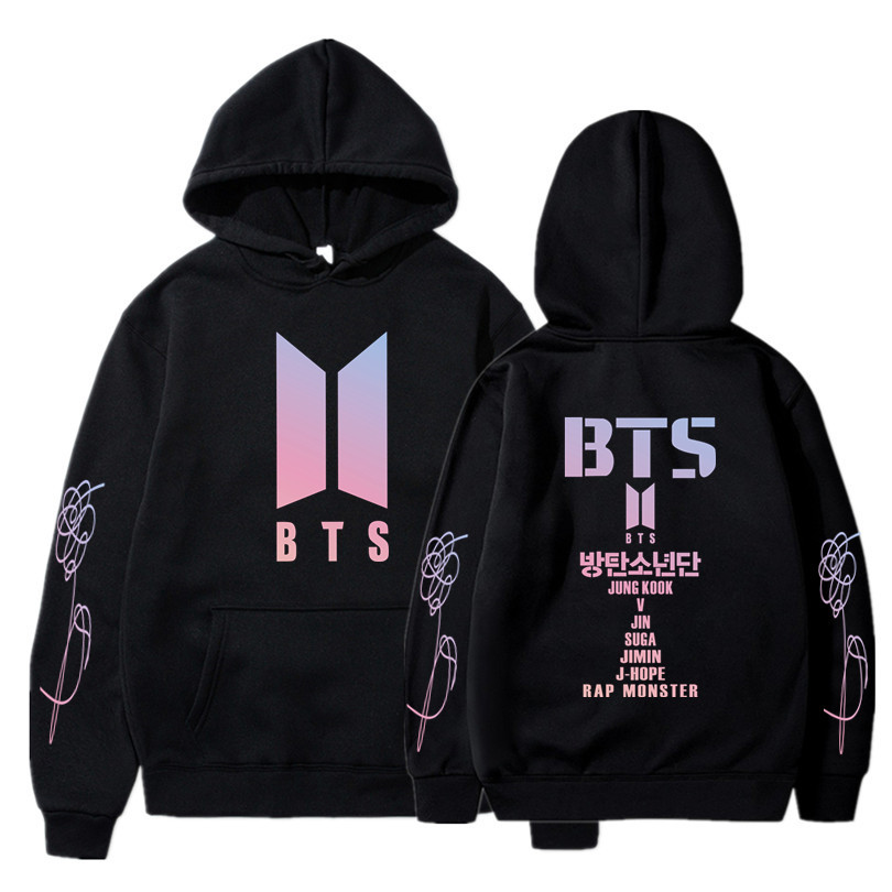 Amazon cross-border new European and American trendy brand peripheral youth group printed hooded velvet sweatshirts for men and women sports sweatshirts - Image 3