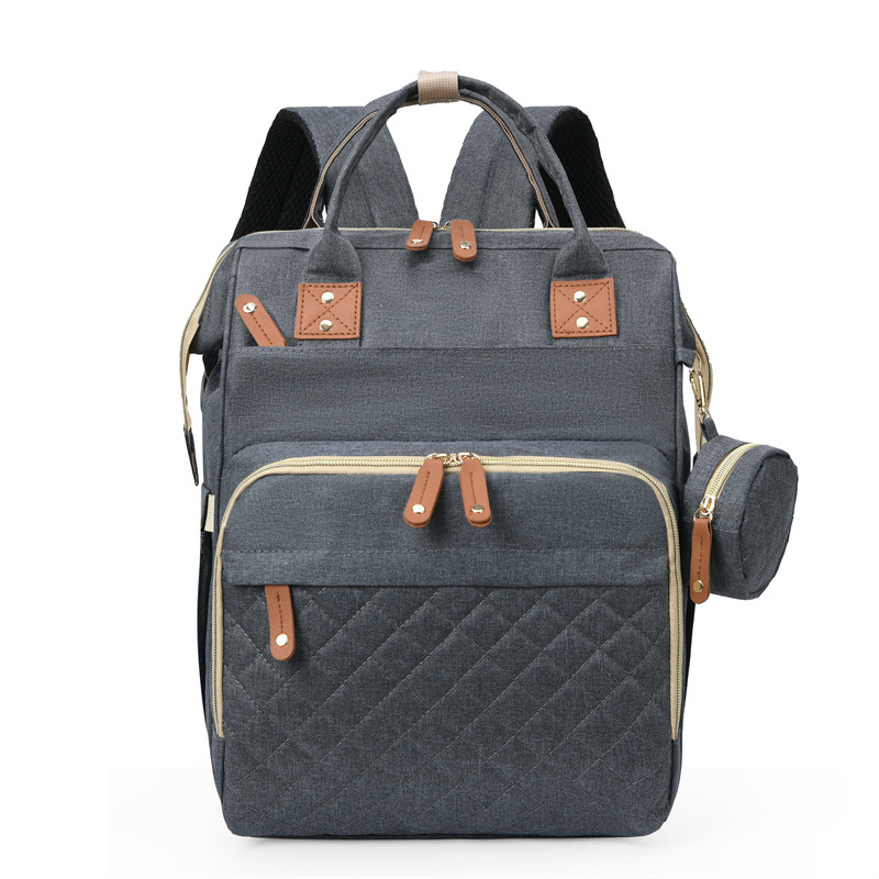Cross-border integrated bed bag mommy bag multifunctional mother and baby bag fashionable large-capacity portable ladies mommy bag - Image 19