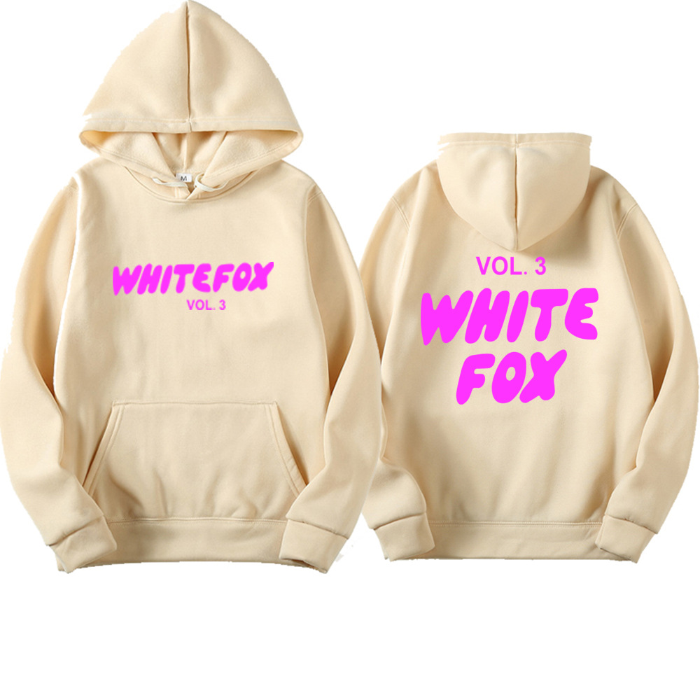 European and American cross-border spring, autumn and winter new sweater suits fashion sports LOGO long-sleeved pullover hooded sweater 1 piece set - Image 6