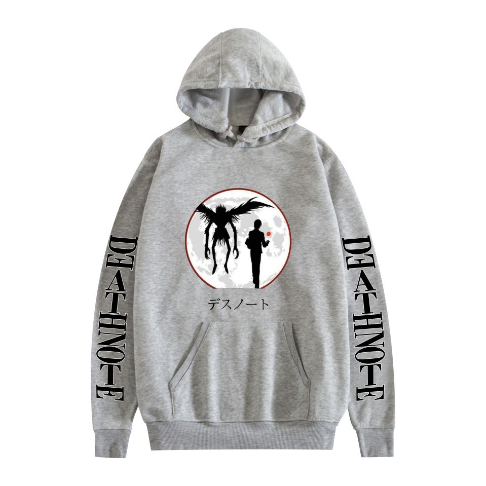Death Note Hoodie Sweatshirt Pocket Velvet Loose Sweatshirt Winter fo man and women - Image 5