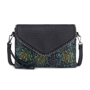 National style retro women's bag European and American new Korean style soft leather middle-aged ladies' mother bag handbag single shoulder crossbody bag