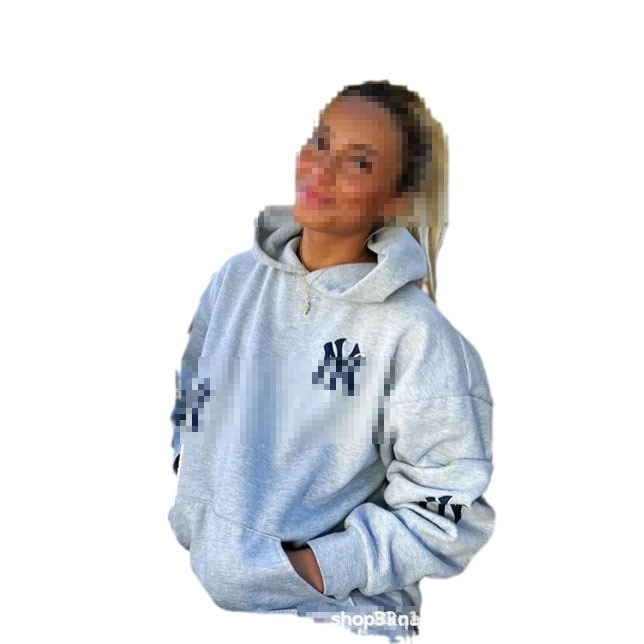 2024 Cross-border European and American fashion trend women's clothing Women's casual style drop shoulder sweatshirt - Image 4