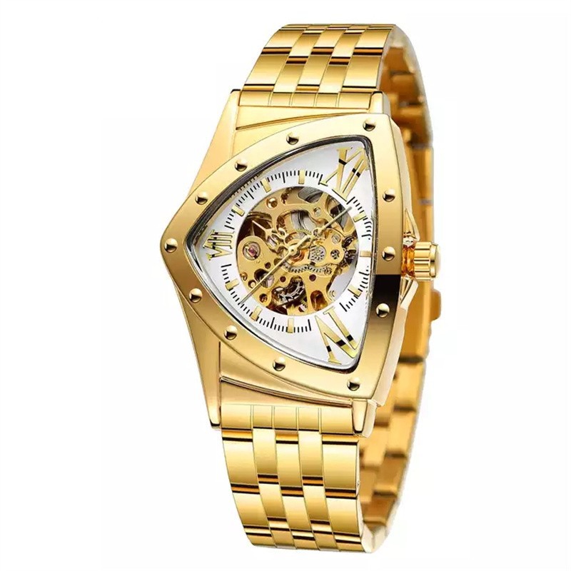 New TOMARCH European and American style men's fashionable and casual hollow triangle automatic mechanical watch wholesale - Image 9