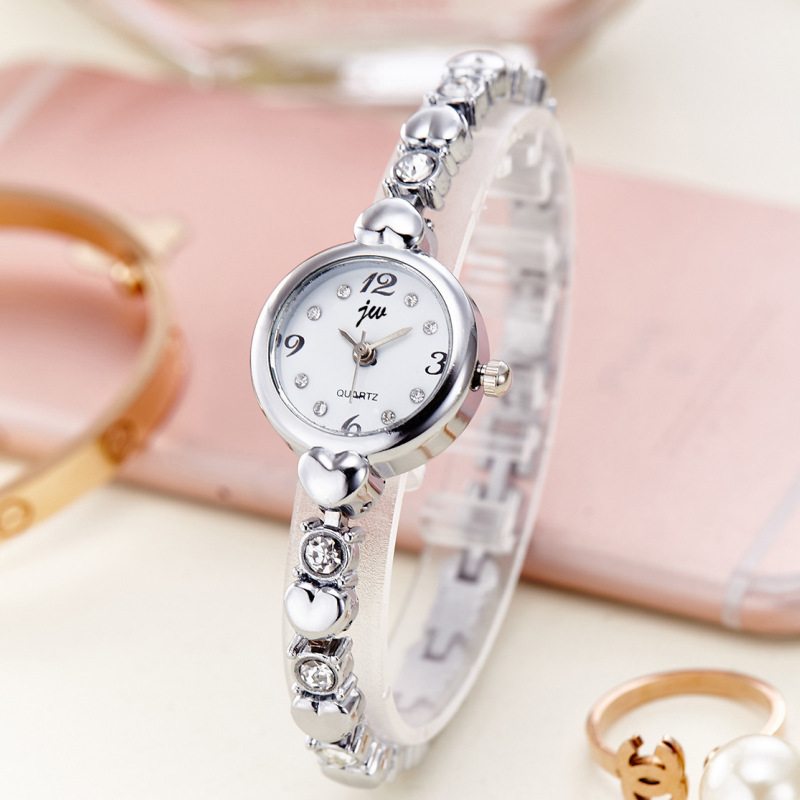 Fashion brand Korean style bracelet watch for women steel band thin strap student ladies electronic quartz fashion watch - Image 4