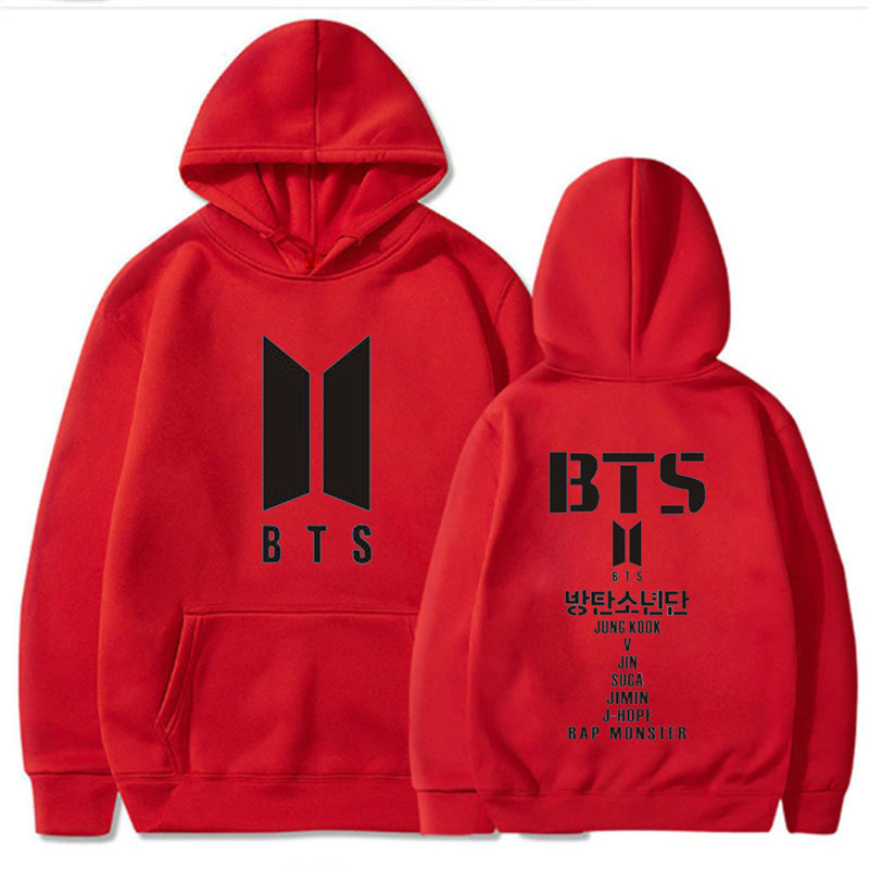 Adult Street Style Hoodie BTS Sweater Women's Youth League Surrounding Cheerleaders Hedging Casual Women's Sweater Sweater - Image 21