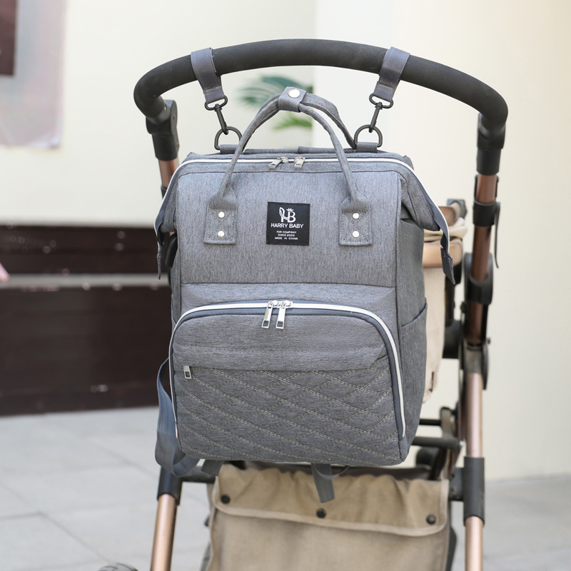 New fashion backpack mommy bag cross-border wholesale large capacity mother and baby travel backpack water-proof mother and baby bag - Image 3