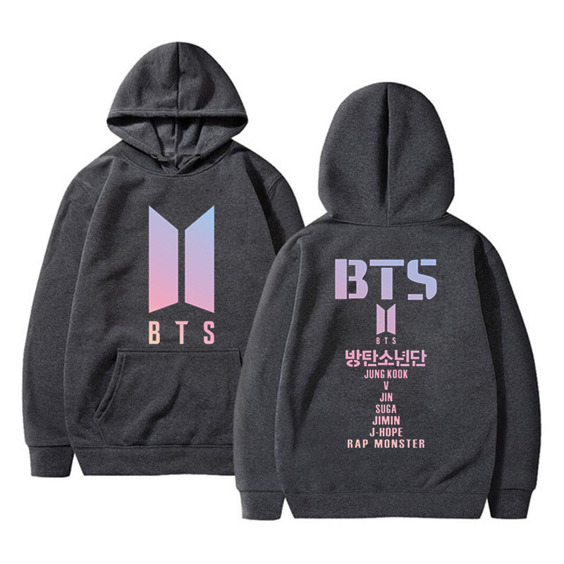 Adult Street Style Hoodie BTS Sweater Women's Youth League Surrounding Cheerleaders Hedging Casual Women's Sweater Sweater - Image 18