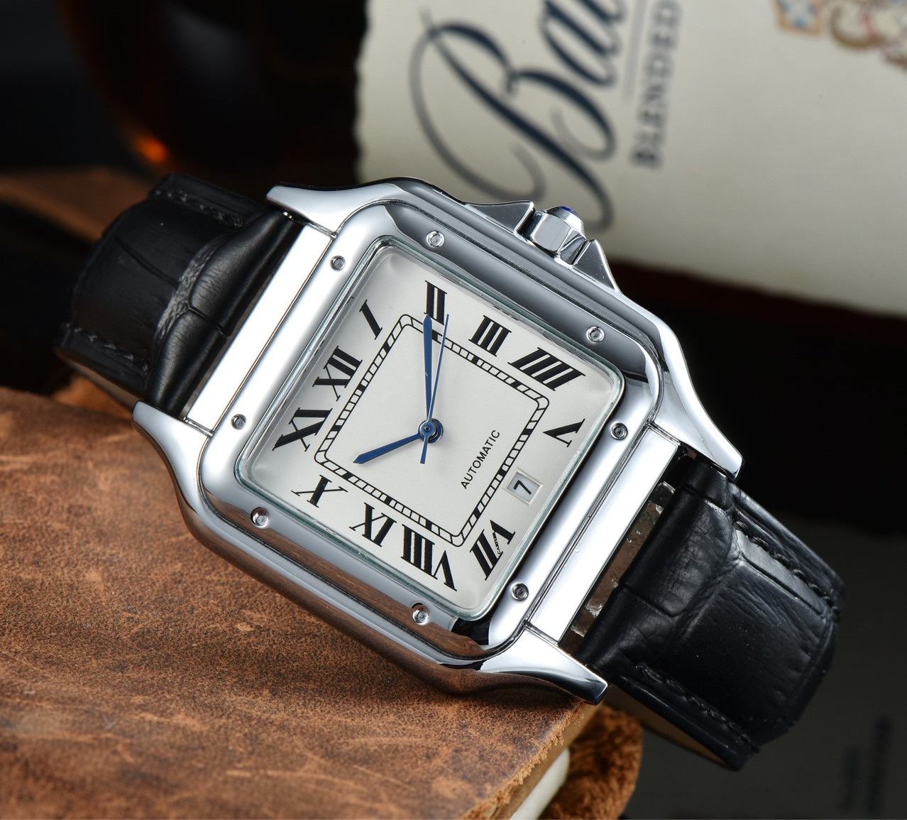 Foreign trade wish AliExpress Amazon Hot sale business men's belt watch factory direct sales one piece can be shipped - Image 11