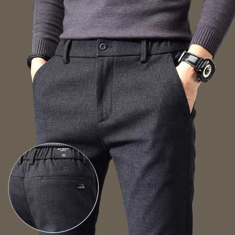Pants for men Spring and autumn men's casual pants 2023 new style trendy loose straight trousers trendy men's pants all-match - Image 5
