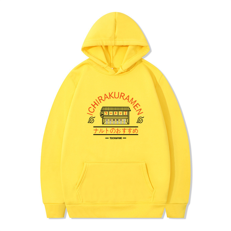 Naruto anime series naruto whirlpool naruto ramen shop printed autumn and winter hooded sweatshirt for men and women - Image 12