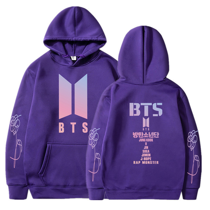 Amazon cross-border new European and American trendy brand peripheral youth group printed hooded velvet sweatshirts for men and women sports sweatshirts - Image 17