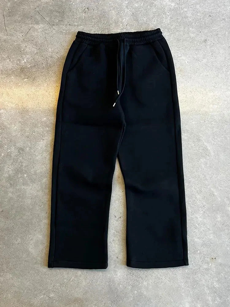 Autumn European and American cross-border casual simple couple fashion hoodie sweatshirt solid color loose sweatshirt sweatpants wholesale - Image 10