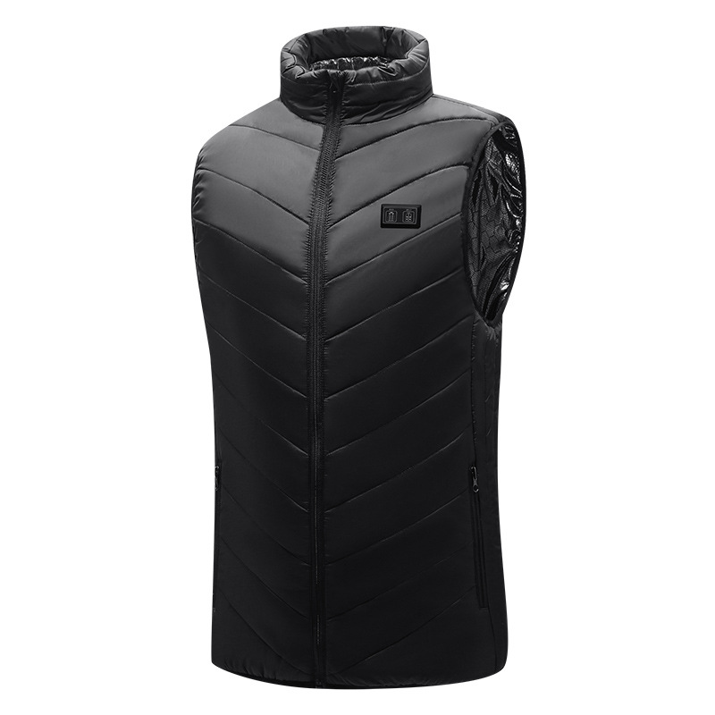 Cross-border M01--2 districts, 4 districts, 9 districts, 15 districts, heating vest, men's heating clothing, whole body constant temperature heating vest - Image 17