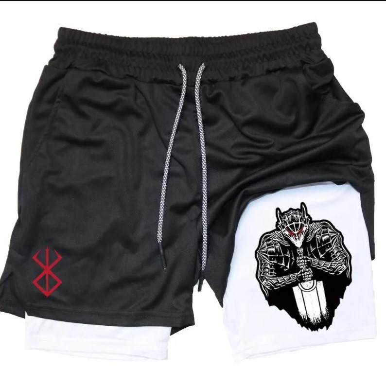 Dragon Ball series shorts 3D digital printing adult double-layer beach shorts Amazon cross-border e-commerce hot-selling factory - Image 19