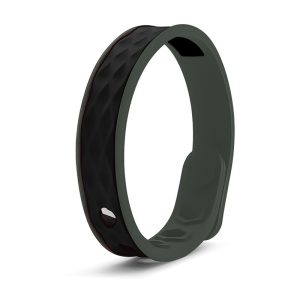 Anti-static silicone bracelet in addition to static and anti-static elimination release hand also two-color negative ion outdoor sports bracelet