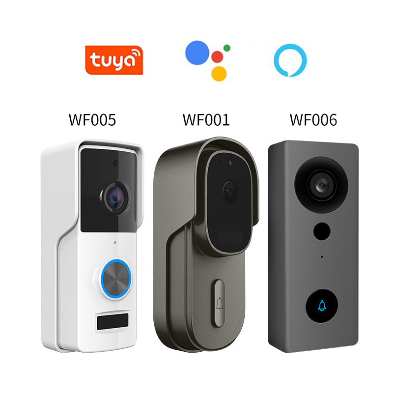 Tuya wifi smart doorbell video intercom monitoring doorbell wireless pet home video cross-border video doorbell - Image 3