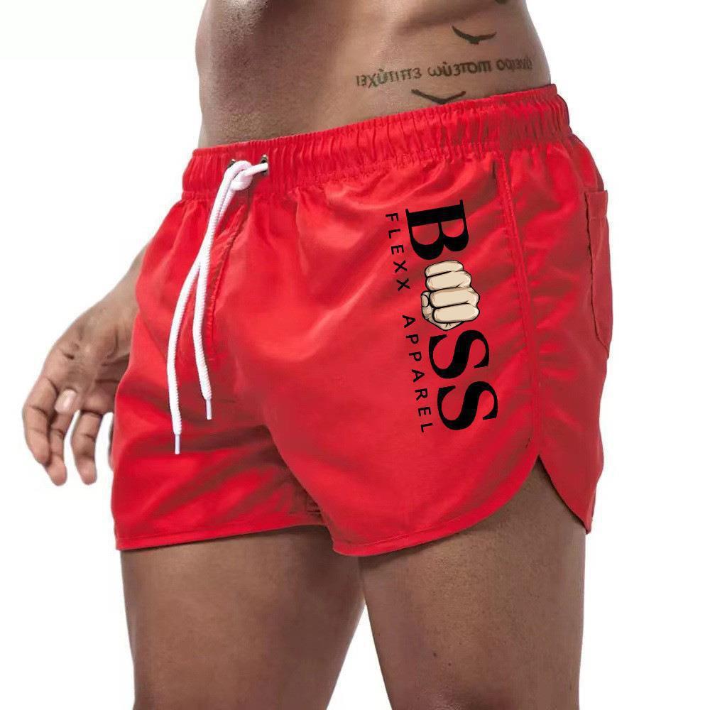 2023 New European and American Men's Fashion Sports Beach Shorts Polyester Multicolor Casual Sports Three-Point Shorts for Men - Image 5