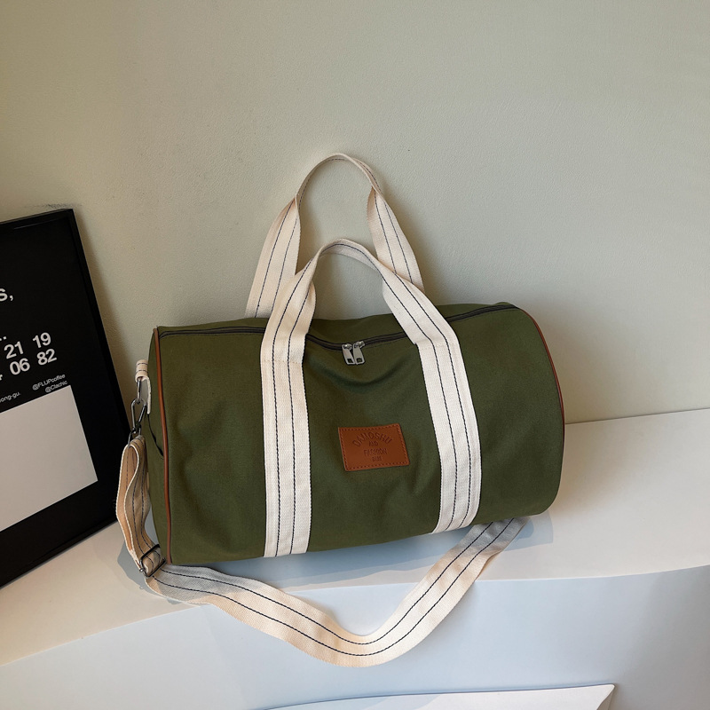 women's travel bag large capacity luggage bag maternity bag storage bag sports fitness bag short-distance portable shoulder crossbody bag - Image 4