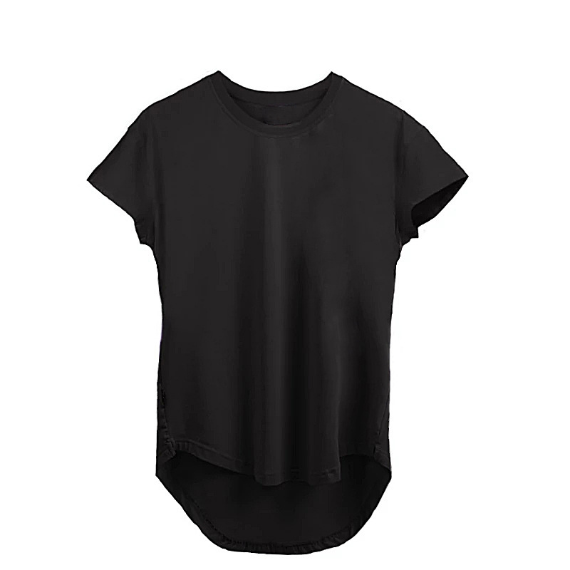 2021 Muscle Brothers new moisture wicking light board cross-border T-shirt short-sleeved pure cotton stretch sports and leisure top - Image 9