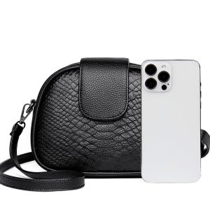Cross-border genuine leather women's bag wholesale niche bag 2023 new fashion large capacity first layer cowhide shoulder crossbody bag