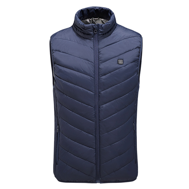 Cross-border M01--2 districts, 4 districts, 9 districts, 15 districts, heating vest, men's heating clothing, whole body constant temperature heating vest - Image 8