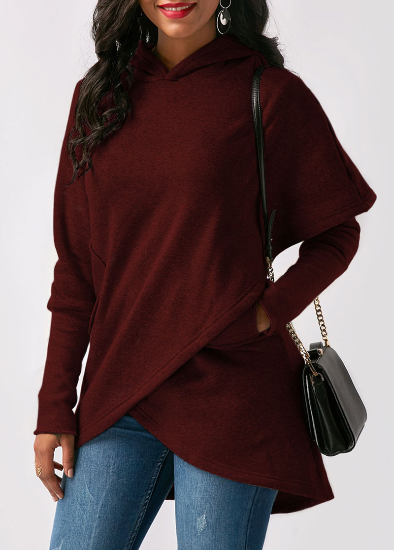 Across Amazon AliExpress Women's New European and American Popular Long Sleeve Sweater Women's Top Hoodie