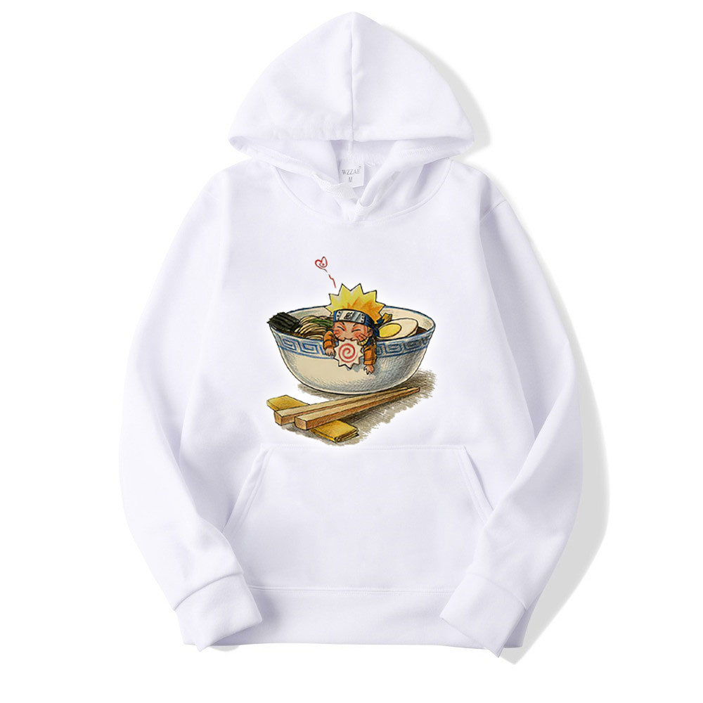 Cross-border hot sale personalized custom Naruto Naruto men and women loose hooded sports sweater wholesale - Image 5