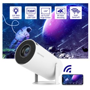 HY300 cross-border small home mini portable projector dual-band WiFi autofocus HD projector