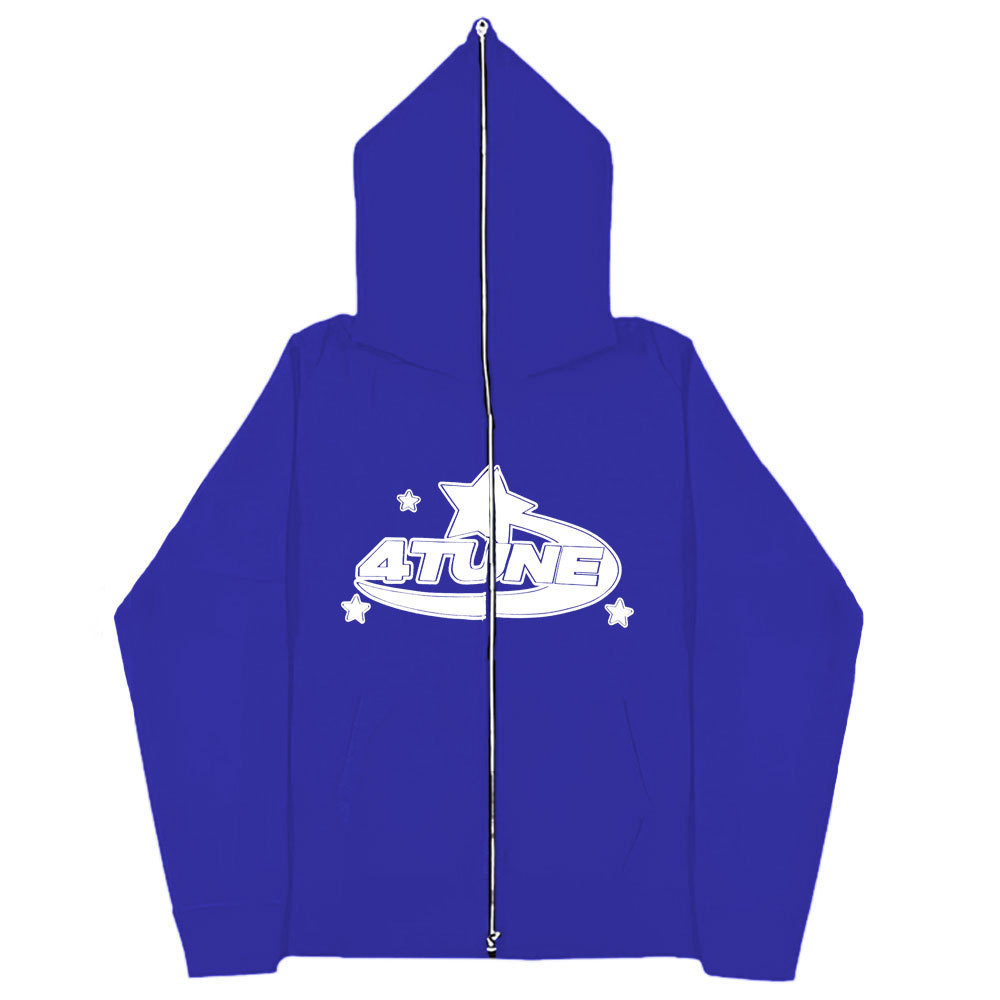 Spot 2023 European and American dark sweatshirts men's and women's hoodies Gothic couple Harajuku large size zipper sweatshirt - Image 16