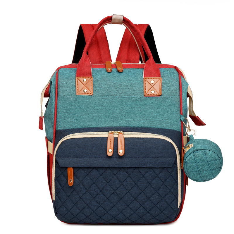 Cross-border integrated bed bag mommy bag multifunctional mother and baby bag fashionable large-capacity portable ladies mommy bag - Image 18