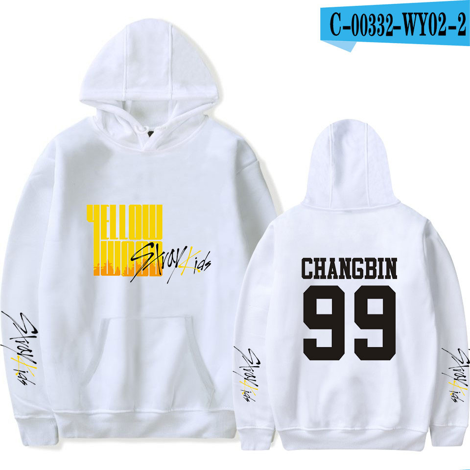 Amazon cross-border new Korean group tour around the men's and women's loose spring and autumn hooded sweater one piece on behalf of - Image 21