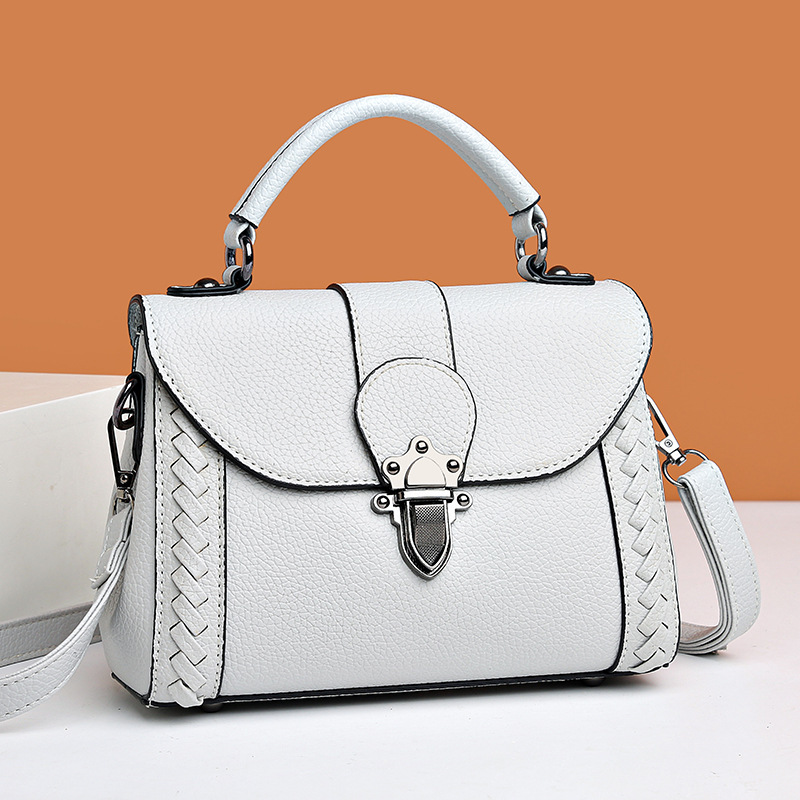 Women's bags 2023 new retro simple shoulder bag soft leather texture large capacity fashion handbag messenger bag for women - Image 4