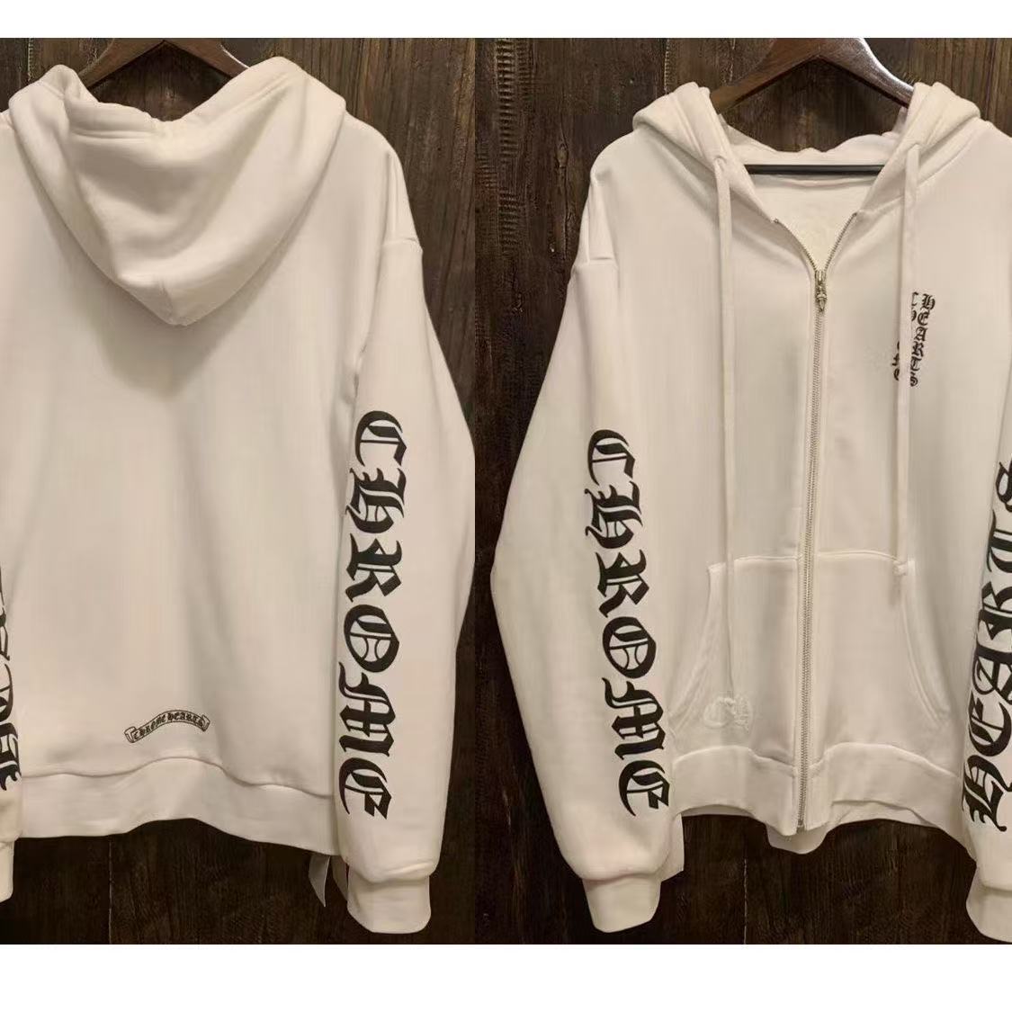 2026 New Cross-Border CH Hoodie Cross Horseshoe Couple Zipper Hooded Sweatshirt Jacket Trendy Brand 30/1 - Image 35