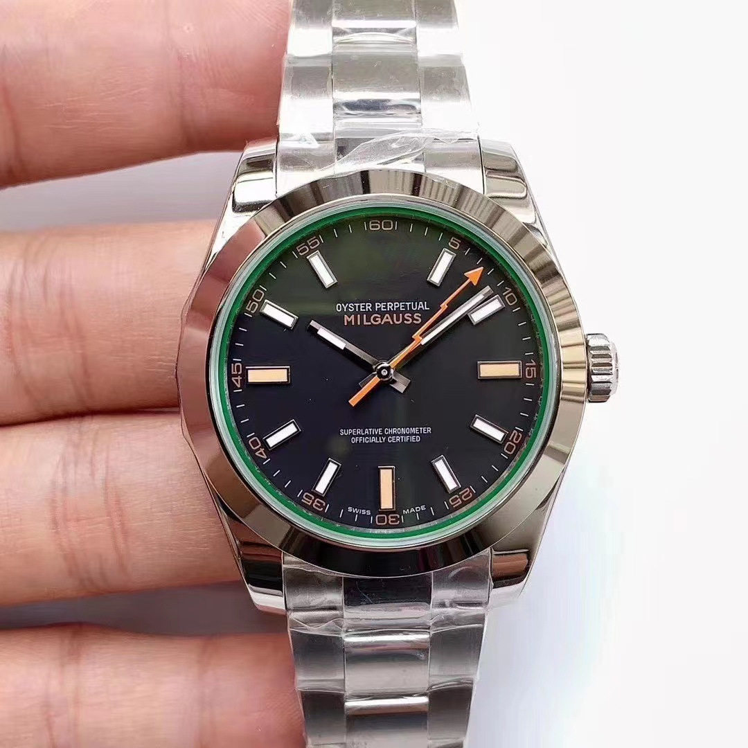 Rolex Airmaster Series Watch Super Luminous Business Waterproof Steel Strap Men's Watch Fully Automatic Mechanical Watch - Image 9