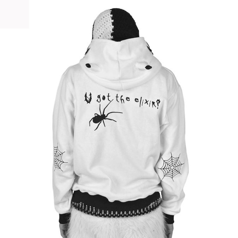 2022 autumn and winter new European and American popular zipper sweater new Amazon hip-hop hoodie men's and women's jacket - Image 15